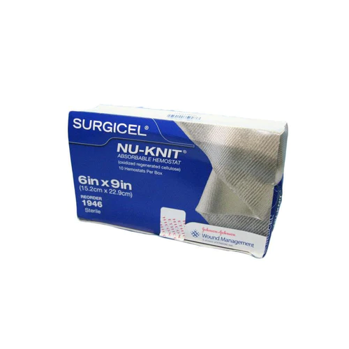Buy Ethicon NU-KNIT Surgicel Absorbable Hemostat at Best B2B Price Online