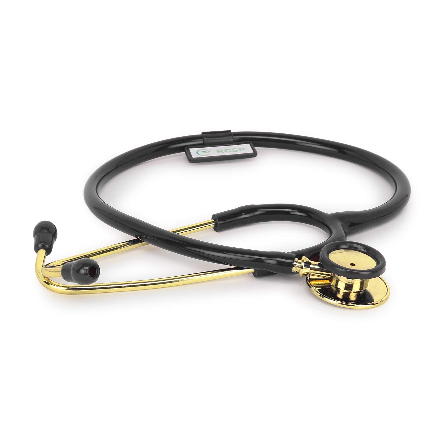 3M Littmann Cardiology IV ブラック&ゴールド 3M Littmann Cardiology IV Stethoscope, Brass-Finish