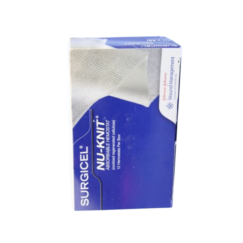 Buy Ethicon NU-KNIT Surgicel Absorbable Hemostat at Best B2B Price Online |  Medikabazaar