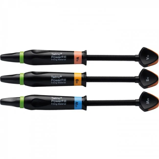 Ivoclar Vivadent Tetric PowerFill Posterior Composite - 3/Pk 3gm Syringes - IVA 668117