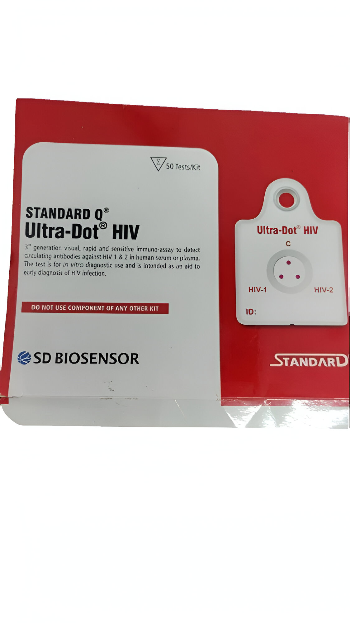 Buy SD Biosensor Ultra Dot HIV Rapid Card at Best Price Online.