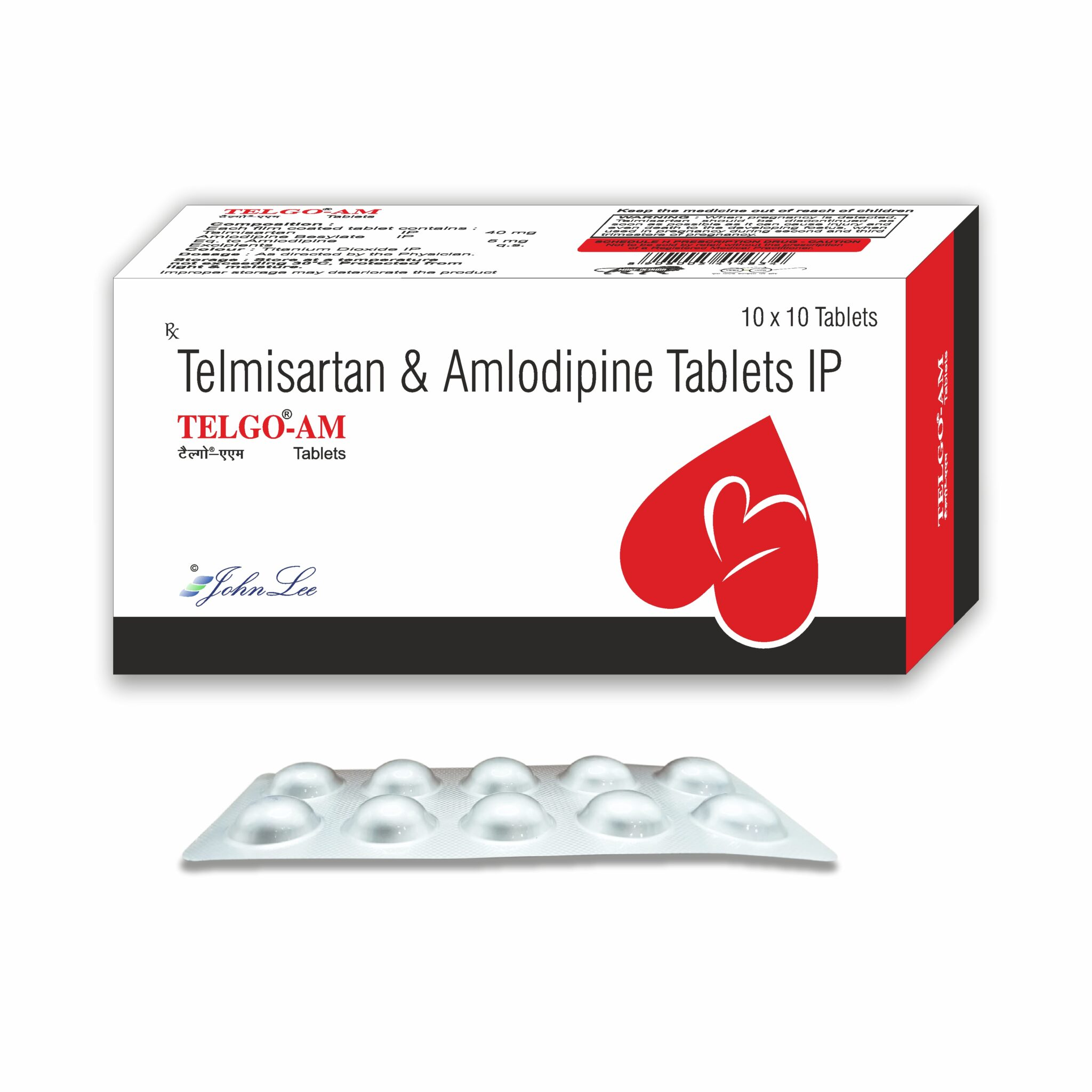 Buy Telgo AM 40mg/10mg Tablet In UAE